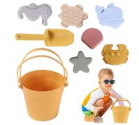 Sand Toy Set - 8PCS Sand Bucket Set Funny & Summer Party Playsets