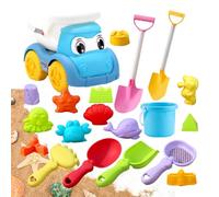 Sand Toys for Kids,Shovel Bucket Construction Set | Castle Building Set,For Picnic Camping Holiday Sensory Game Birthday Family Childcare Backyard Playground Park Outdoor Preschool Playground