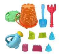 Sand Toys Set, 11 Piece Outdoor Play Kit, 20x15cm Beach Construction Tools for Kids, Sturdy Building Molds, Interactive Beach Games Set with Shovels, Outdoor Sand Fun for Children