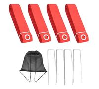 Sand Volleyball Lines - Outdoor Field Bounding Set, Adjustable Sports Tape, Easy Installation Kit for Lawn Playing, Beach Games Accessories | Install