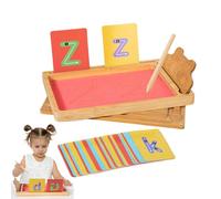 Sand Writing Tray - Classroom Sensory Board, Educational Spelling Game, long lasting Fine Motor Skill Development | Learning Activity Tool for Home School Kids Practice Writing Letters