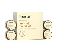Sandal Facial Kit - 4 Steps Regimen to Remove Tan, Brighten Skin, and Even Complexion | Natural, Vegan, cruelty-free | 100g