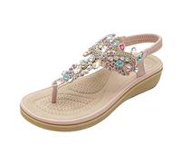 Sandales BohèMe Femme Confortables éLéGantes Chic BohèMe Sandales Modernes Avec Finition SoignéE à La Mode LéGèRes Ciabatte Donna SophistiquéEs Pour Quotidien