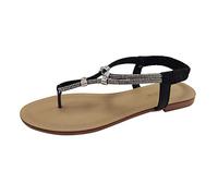 Sandales CompenséEs Femme Confortables éLéGantes Chic BohèMe Sandales Pour Tous Les Jours Avec DéCoration éLéGante Tendance LéGèRes Ciabatte Donna SophistiquéEs Pour SoiréE