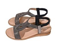 Sandales Plateforme Femme Confortables éLéGantes Chic BohèMe Sandales DéContractéEs Avec Finition SoignéE à La Mode Respirantes Ciabatte Donna DéContractéEs Pour Sortie
