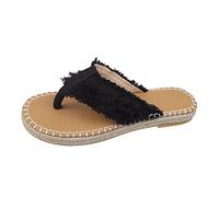 Sandales Plateforme Femme Confortables éLéGantes Chic BohèMe Sandales Polyvalentes Avec DéCoration éLéGante à La Mode Respirantes Ciabatte Donna SophistiquéEs Pour Promenade
