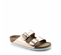 BIRKENSTOCK Mules / Casual Shoes Arizona Soft Footbed in Gold 3.5