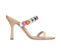 Sandals Beige - female - GEDEBE - Heeled Mules - Beige - 4 UK - Shoes 4 UK