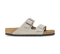 Sandals Birkenstock Arizona BS Suede Embossed Grey 38 Narrow