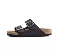 Sandals Birkenstock Arizona Vegan Birko-Flor Birkibuc Noir 35