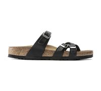 Sandals Birkenstock Franca Natural Leather Oiled Noir 37
