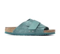 Sandals Birkenstock Kyoto Nubuck/Suede Leather Vert 37
