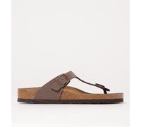 Birkenstock Gizeh Birko Flor Nubuck Sandals - Mocca EUR 43