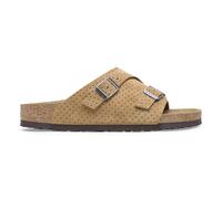 Sandals Birkenstock Zürich BS Suede Embossed Beige 38 Étroit