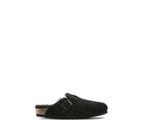 Sandals Boston Shearling Narrow - male - Birkenstock - Mules - Black - 3 UK - Shoes 3 UK