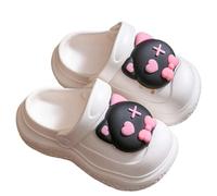 Sandals Boys 24 Relaxed Outdoor Sandals for Children Aged 2 to 9 Years. Perfect for Everyday, Leisure Beach Activities. Comfortable Footwear for Active Young People. Girls Sandals, White, 25 EU