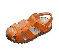 Sandals Boys Sneaker Casual Girls Kids Children Summer Fashion Shoes Baby Baby Shoes Toddler Size 6 Shoe (Yellow, 18-24 Months)