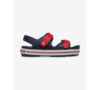 Sandals Crocs Crocband Cruiser black red children - 27-28