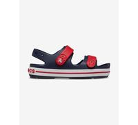Sandals Crocs Crocband Cruiser black red children - 33-34