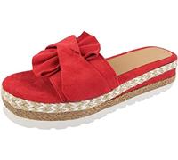 Sandals Female Slippers Women Bowknot Sandals Summer Comfy Platform Ladies Shoes Peep Toe Casual Daily Party Beach Shoes