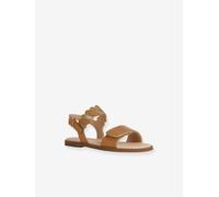 Geox Girl's J Karly Sandal, Biscuit Platinum, 12.5 UK