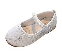 Sandals For Girls,Kids Sandals,Fashionable Pattern And Versatile Pearl Cute Flat Comfortable Hook Loop Shoes Made for Travelling Beach Ankle Shoes