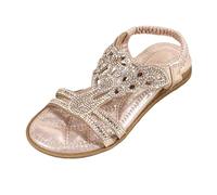 Sandals for Girls Stylish Rhinestone Embellished Soft Sole Fashion for School Girls Sandals Perfect for Princess Events and Daily Casual Use