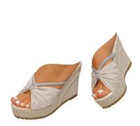 Sandals for Women 2026,Orthopedic Support Wedge Sandal Fashion Comfortable Peep Toe Slip On Non Slip Platform Rome Sandals Summer Casual Lightweight Outdoor Beach Party Walking Shoes