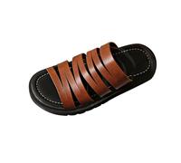 Sandals for Women Clearance,Ladies Open Toe Flat Wedge Heel Soft Thick-Soled Roman Sandals Wide Fit Pavers Orthopedic Beach Shoes Casual Slippers Summer Washable Non Slip Slides UK Size 3.5-7.5