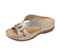 Sandals for Women Sale Clearance Wedge Summer Soft Flower Diamante Sandals ToeThis sandal is made of breathable material and a flexible sole, creating an all-day comfort experience for your feet. The