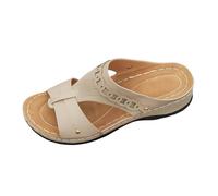 Sandals for Women Slope Heel Platform Fish Mouth Hollow Out Summer Beach Slide Slippers Comfortable Casual Wedge Footwear Comfy Flip Flops Beach Shoes with Arch Support