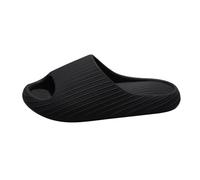 Sandals for Women Soft Sole Flip Flops Non-Slip Summer Shoes Plain Original Cozislides Slippers Open Toe Slippers Platform Shower Slippers Beach Shoes, black, 4 UK