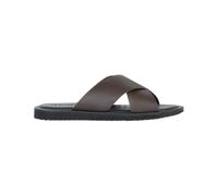Geox Men's U Erice B Slide Sandal, coffee, 5.5 UK