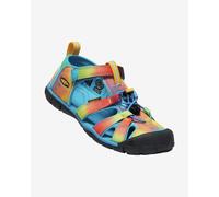 KEEN Unisex Kids Seacamp 2 Cnx Sandal, Vivid Blue Original Tie Dye, 3 UK