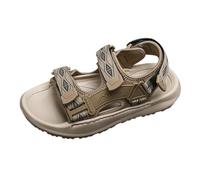 Sandals Men's Trekking Summer Sports Sandals Casual Breathable Non-Slip Trekking Sandals Open Toe Flat Sandals Foot Bed Support Arch Support Summer Beach Sandals, khaki, 11 UK