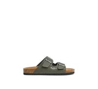 Pepe Jeans Men's BIO M Double Chicago Shoes, Green (Khaki Green), 9