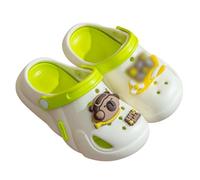 Sandals Princess Shoes Summer Flat Sandals Pink Slippers Kids Beach White Block Heel Halloween Cosplay Fancy Dress Up For Girls Summer Autumn Children Size 4 5 6 7 8 9 10 11 12 (White,10)