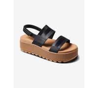 Sandals Reef Water Vista light brown black woman's sandals - 36