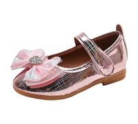 Sandals Summer Breathable Leather Shoes Little Girl Sandals Slippers Kids School Girls Block Heel For Big Kid Summer Summer Autumn Children Size 4 5 6 7 8 9 10 11 12 (Pink,9.5)