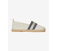 Superdry Canvas Overlay Espadrilles Golden EU 39 Woman
