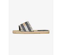 Superdry Canv Overlay Sandals Blue EU 40 Women