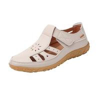 Sandals Women's Closed Toe Sandals Trekking Sports Sandals Orthopaedic Sandals Outdoor Sandals Walking Sandals Slip On Summer Shoes Closed Rubber Hiking Sandals Summer for Travel, beige, 45 EU