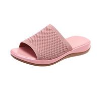 Sandals Women's Orthopaedic Slippers Summer Washable Slingback Sandals Outdoor Walking Shoes Recovery Sandals Women's Comfortable Plantar Fasciitis Slippers with Arch Support Lightweight Sports