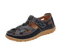 Sandals Women's Sports Sandals Breathable Walking Sandals Non-Slip Outdoor Shoes Soft Padded Water Sports Shoes Slip On Women's Slippers Comfortable Holiday Slippers Nurse, black, 8.5 UK