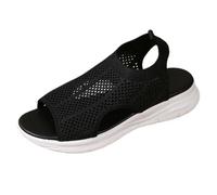 Sandals Women's Thick Bottom Sports Sandals Female Summer Flat Soft Bottom Outside Wear Hundred Fashion Leisure Fairy Style