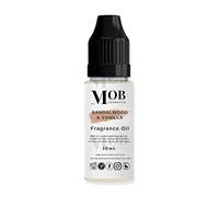 Sandalwood and Vanilla Luxury and Designer Fragrance Oil | Highly Concentrated | Perfect for Candles, Soaps, Bath Bombs, Diffusers, Wax Melts | UK Made | Vegan (Sandalwood and Vanilla, 10ml)