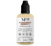 Sandalwood and Vanilla Luxury and Designer Fragrance Oil | Highly Concentrated | Perfect for Candles, Soaps, Bath Bombs, Diffusers, Wax Melts | UK Made | Vegan (Sandalwood and Vanilla, 30ml)