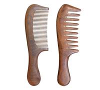 Sandalwood Comb - Sandalwood Wooden Comb | Wooden Wide Tooth Comb | Handmade Hair Comb | Fine Tooth Hair Comb | Sandalwood Wide Tooth Comb | Comb For Curls | Hair Comb For Women Girls