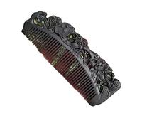 Sandalwood Combs Solid Wood Carving Comb Anti-Static Beard Handicraft Hair Styling Valentine's Day for all types of hair Styling(15cm)