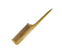 Sandalwood Hair Comb Long Handle Fine Tooth Pointed Tail